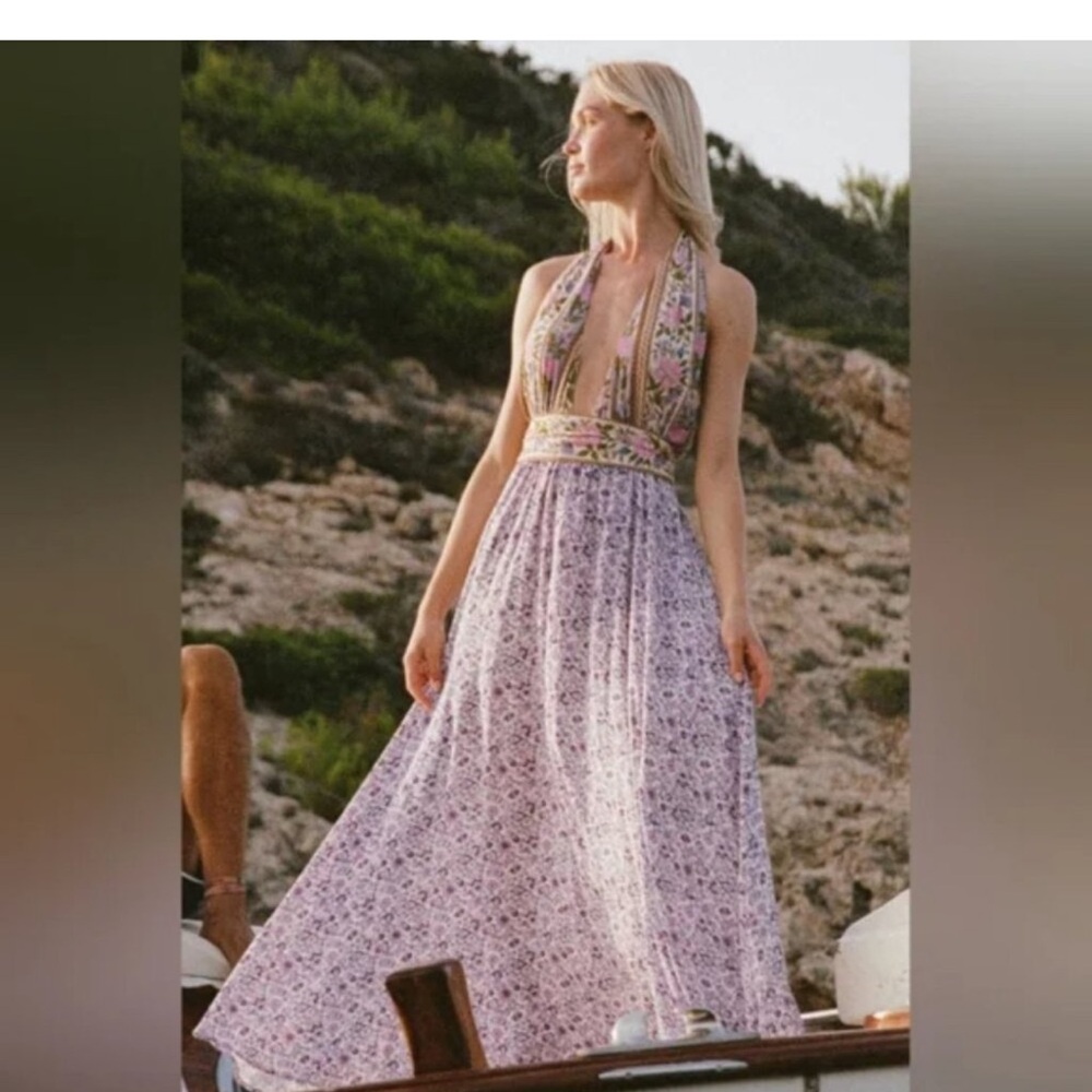 NWT Spell and the gypsy Sienna Halter Maxi